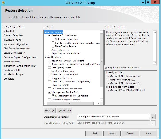 Database Engine Services